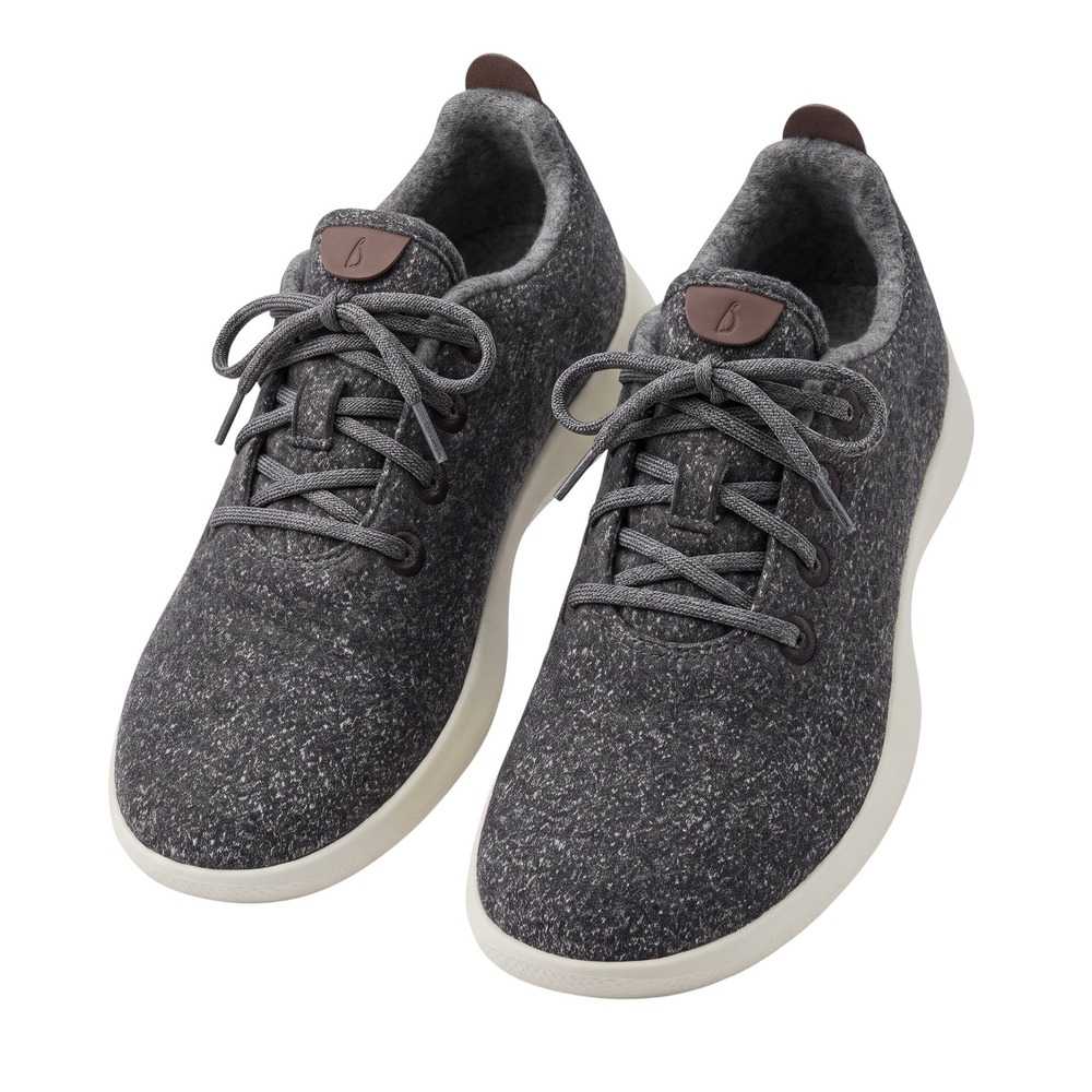 Allbirds Wool Runner Mizzle Mens 10 Charcoal Grey Water Repellent Sneakers 1119